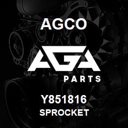 Y851816 Agco SPROCKET | AGA Parts