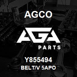 Y855494 Agco BELT/V 5APO | AGA Parts