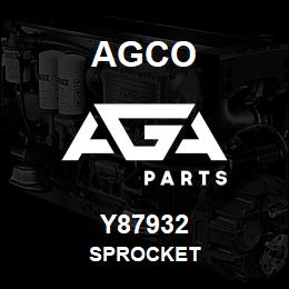 Y87932 Agco SPROCKET | AGA Parts