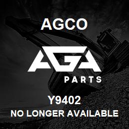 Y9402 Agco NO LONGER AVAILABLE | AGA Parts