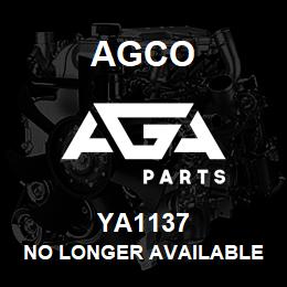 YA1137 Agco NO LONGER AVAILABLE | AGA Parts