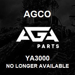 YA3000 Agco NO LONGER AVAILABLE | AGA Parts