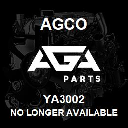 YA3002 Agco NO LONGER AVAILABLE | AGA Parts