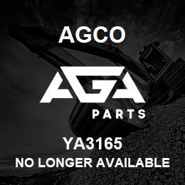 YA3165 Agco NO LONGER AVAILABLE | AGA Parts