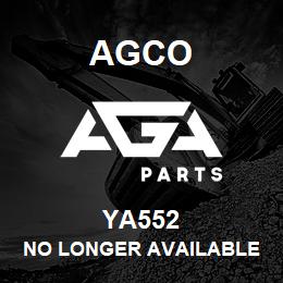 YA552 Agco NO LONGER AVAILABLE | AGA Parts