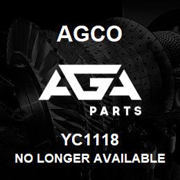 YC1118 Agco NO LONGER AVAILABLE | AGA Parts