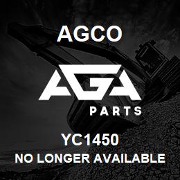 YC1450 Agco NO LONGER AVAILABLE | AGA Parts