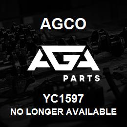 YC1597 Agco NO LONGER AVAILABLE | AGA Parts