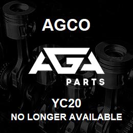 YC20 Agco NO LONGER AVAILABLE | AGA Parts