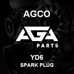 YD6 Agco SPARK PLUG | AGA Parts