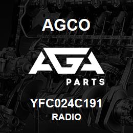 YFC024C191 Agco RADIO | AGA Parts