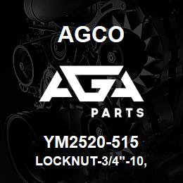 YM2520-515 Agco LOCKNUT-3/4"-10, | AGA Parts