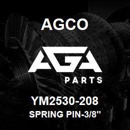 YM2530-208 Agco SPRING PIN-3/8" | AGA Parts