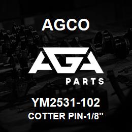 YM2531-102 Agco COTTER PIN-1/8" | AGA Parts