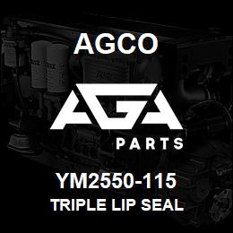 YM2550-115 Agco TRIPLE LIP SEAL | AGA Parts