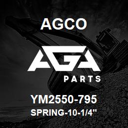 YM2550-795 Agco SPRING-10-1/4" | AGA Parts