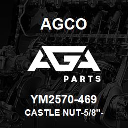 YM2570-469 Agco CASTLE NUT-5/8"- | AGA Parts