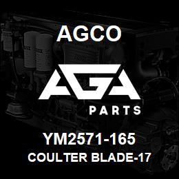 YM2571-165 Agco COULTER BLADE-17 | AGA Parts