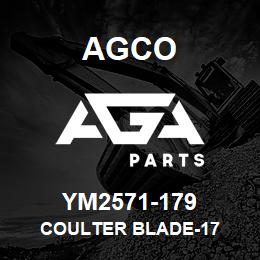 YM2571-179 Agco COULTER BLADE-17 | AGA Parts