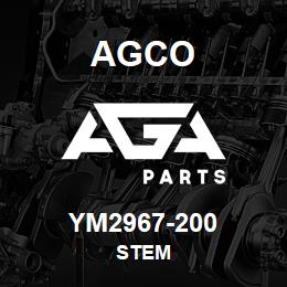 YM2967-200 Agco STEM | AGA Parts