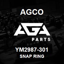 YM2987-301 Agco SNAP RING | AGA Parts