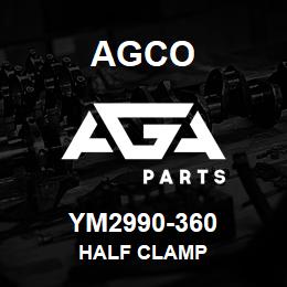 YM2990-360 Agco HALF CLAMP | AGA Parts