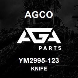 YM2995-123 Agco KNIFE | AGA Parts