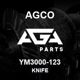 YM3000-123 Agco KNIFE | AGA Parts