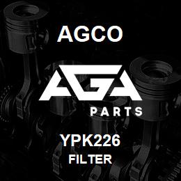 YPK226 Agco FILTER | AGA Parts