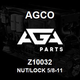 Z10032 Agco NUT/LOCK 5/8-11 | AGA Parts