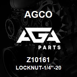 Z10161 Agco LOCKNUT-1/4"-20 | AGA Parts