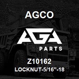 Z10162 Agco LOCKNUT-5/16"-18 | AGA Parts