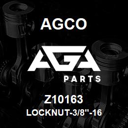 Z10163 Agco LOCKNUT-3/8"-16 | AGA Parts