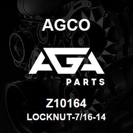 Z10164 Agco LOCKNUT-7/16-14 | AGA Parts