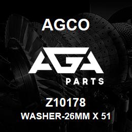 Z10178 Agco WASHER-26MM X 51 | AGA Parts