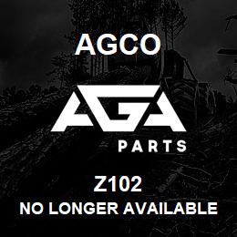 Z102 Agco NO LONGER AVAILABLE | AGA Parts