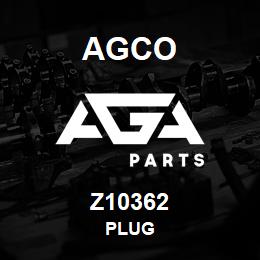 Z10362 Agco PLUG | AGA Parts