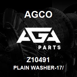 Z10491 Agco PLAIN WASHER-17/ | AGA Parts