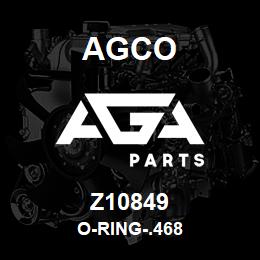 Z10849 Agco O-RING-.468 | AGA Parts