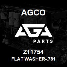 Z11754 Agco FLAT WASHER-.781 | AGA Parts