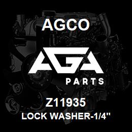 Z11935 Agco LOCK WASHER-1/4" | AGA Parts