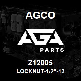 Z12005 Agco LOCKNUT-1/2"-13 | AGA Parts