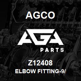 Z12408 Agco ELBOW FITTING-9/ | AGA Parts