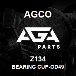 Z134 Agco BEARING CUP-OD49 | AGA Parts