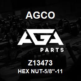 Z13473 Agco HEX NUT-5/8"-11 | AGA Parts