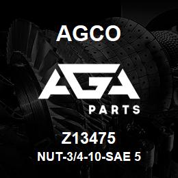 Z13475 Agco NUT-3/4-10-SAE 5 | AGA Parts