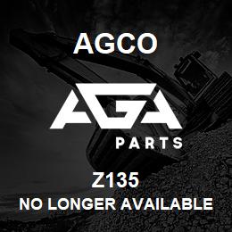 Z135 Agco NO LONGER AVAILABLE | AGA Parts