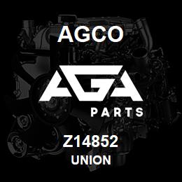 Z14852 Agco UNION | AGA Parts