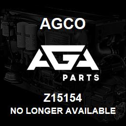 Z15154 Agco NO LONGER AVAILABLE | AGA Parts