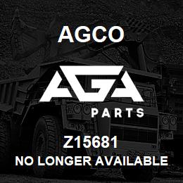 Z15681 Agco NO LONGER AVAILABLE | AGA Parts